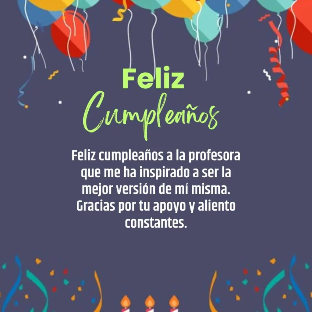 87+ Nuevas Imágenes De Feliz Cumpleaños Maestra [2023]